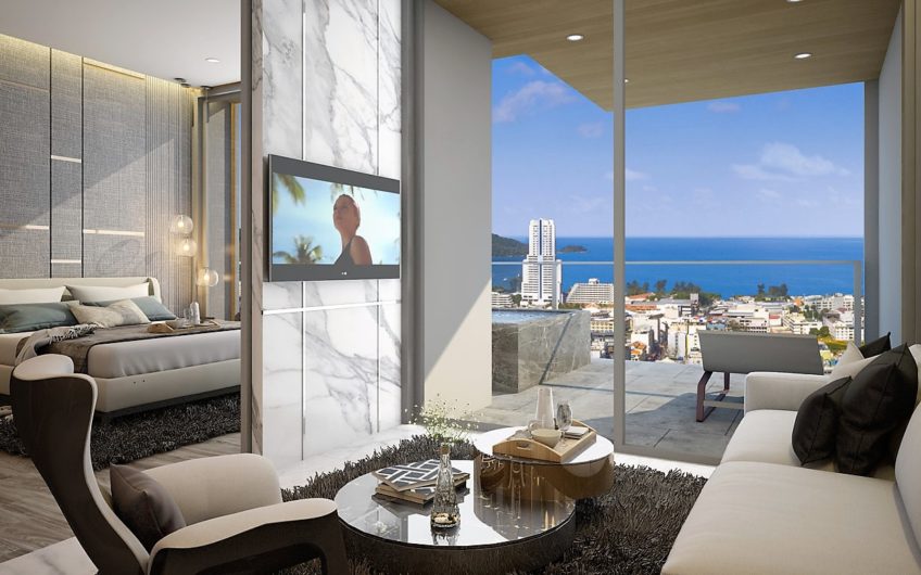 PATONG BAY SEA VIEW – NEW 1-BEDROOM SEA VIEW APARTMENTS OVERLOOKING PATONG BAY – IDEAL INVESTMENT